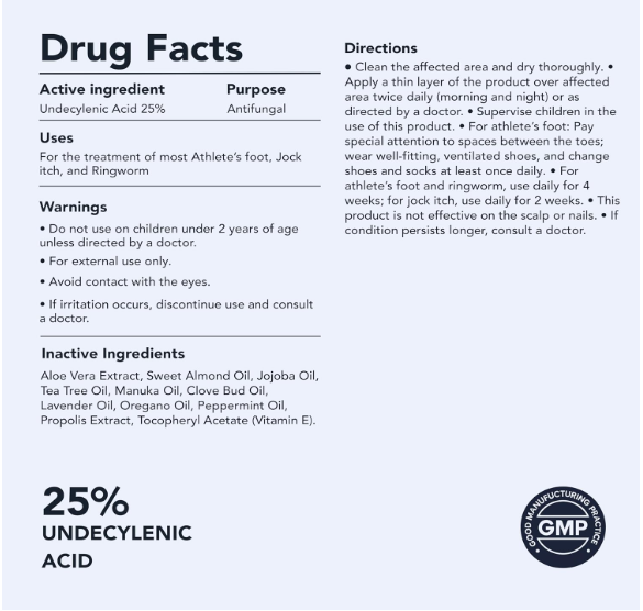 lunavia™ Antifungal Pen - 25% Undecylenic Acid